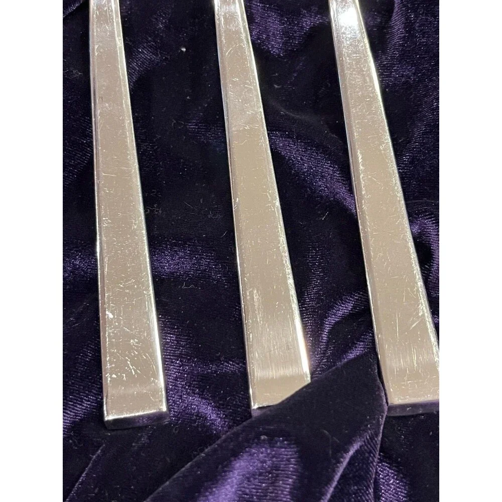 Dansk Meridian Glossy 18/10 Stainless Steel Dinner Forks 8 1/4